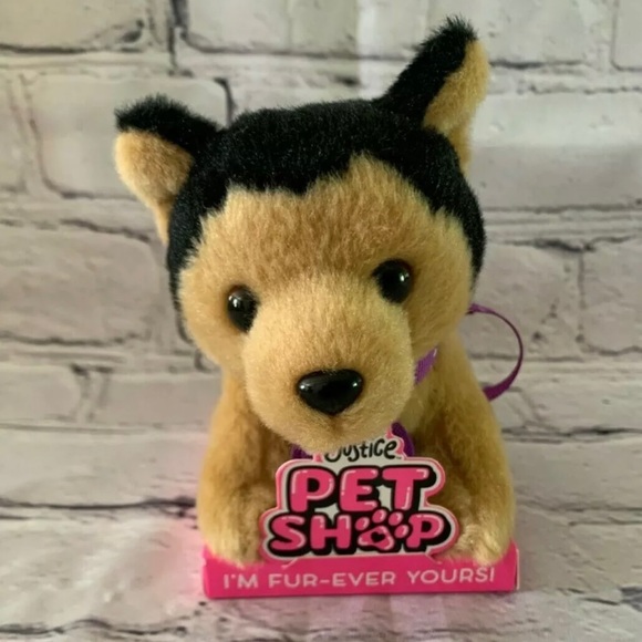 NEW Justice Pet Shop Stuffed Animals Maddie Gigi Teddy Starry Plush - Picture 2 of 9